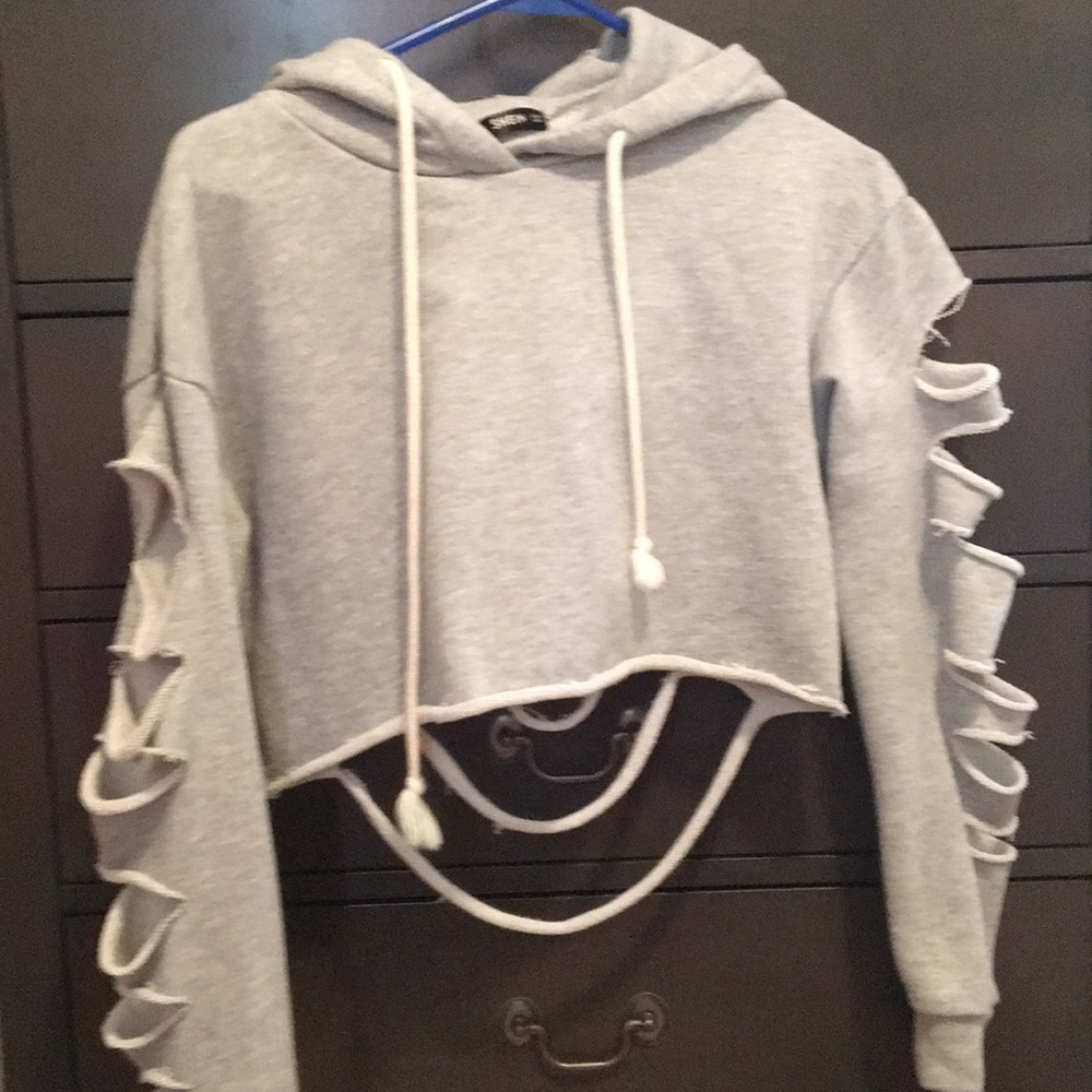 Cropped hoddie